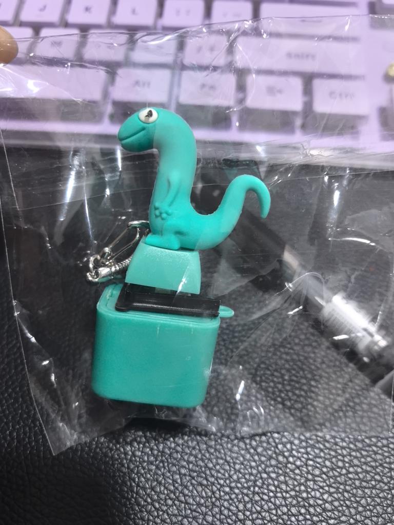 Seagull Keycap Keychain Monkey, Pigeon, Lamb, Donkey Animal Keychain Gift, Illuminated Clicker, Adult Stress Relief Sensing Toy