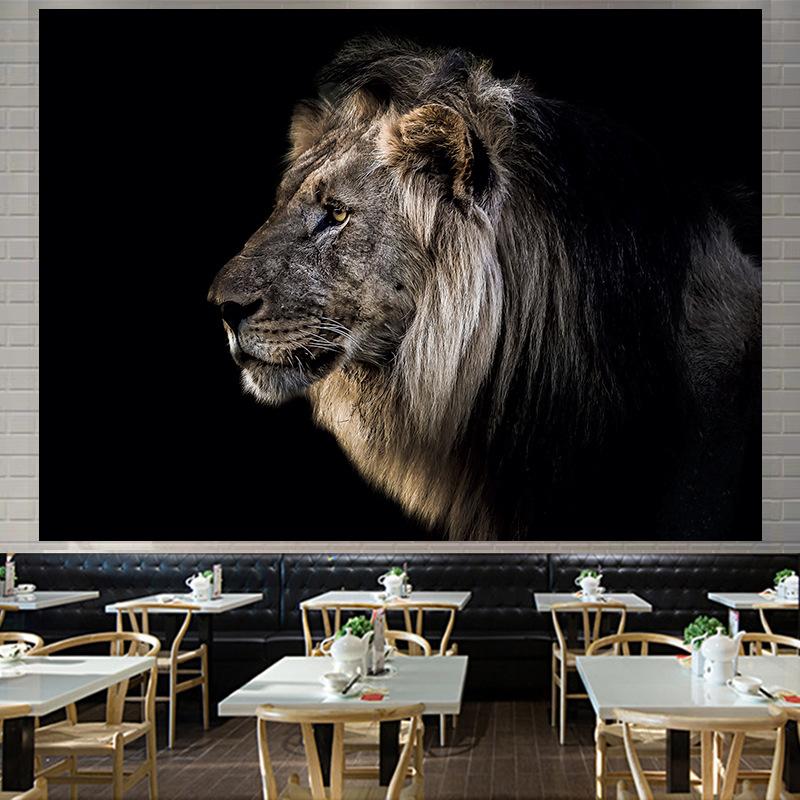 Nordic American Forest Tiger Large Tapestry Wall Hanging  Geometry Hippie Tapestry Home Room Decor Aesthetic Decoration