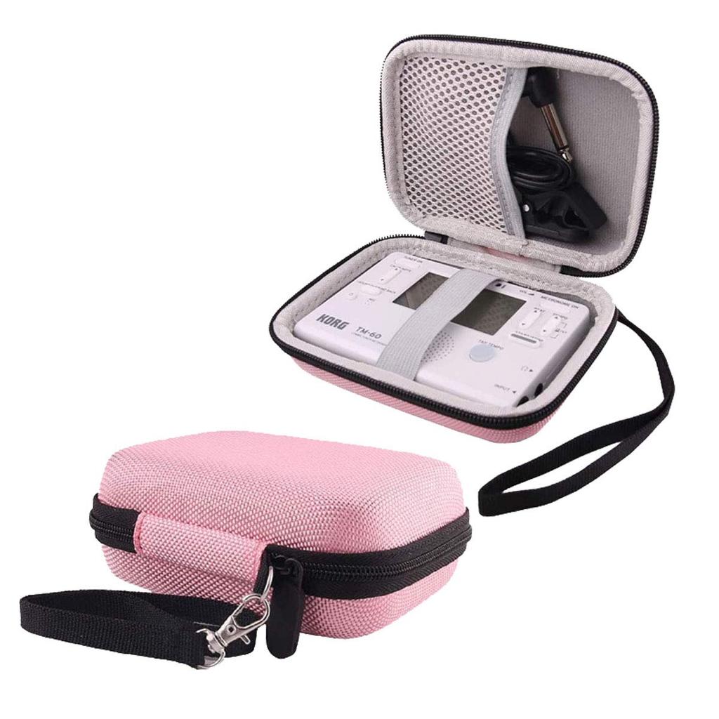 Storage Case for Yamaha TDM-700GKORG TM-60TM-50 TunerMetronome - WERJIA (Pink)