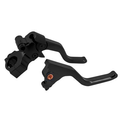 Motorcycle Short Brake Clutch Lever 1'' 25mm Handle Perch Brake Lever for Harley Sportster XL 883 1200 Iron 48 Super Low 2014-22