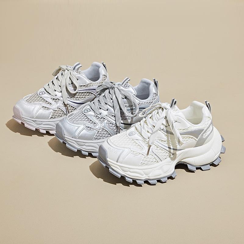 New Dad Shoes for Women Summer Student Sports Running Casual Shoes Mesh Breathable