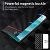 Carbon Fiber Cards Solt Wallet Leather Case For Redmi Note 15 14 Pro Plus 13 13C 14C Luxury Slim Magnetic Flip Kickstand Cover