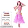 80cm Thick Flowing Grass Skirt Set: Eight-Piece Hawaiian Seaweed Dance Outfit for Adults