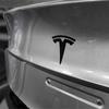 3D Styling Car Front Hood Emblem Rear Trunk Badge Sticker For Tesla Model 3 Model S X Model Y 2022 Roadster SpaceX Cybertruck