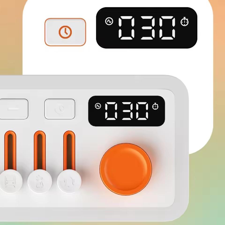 Smart Sleep Aid Speaker RGB 12 Colors Night Light with 8 Nature Sounds White Noise Sleep Machine Bluetooth-compatible Speaker