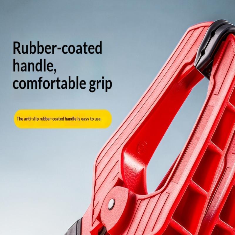 Heavy Duty Nylon Spring Clamp 6 Inch A Type Strong Grip Woodworking Clip for DIY Craft Furniture Repair Projects