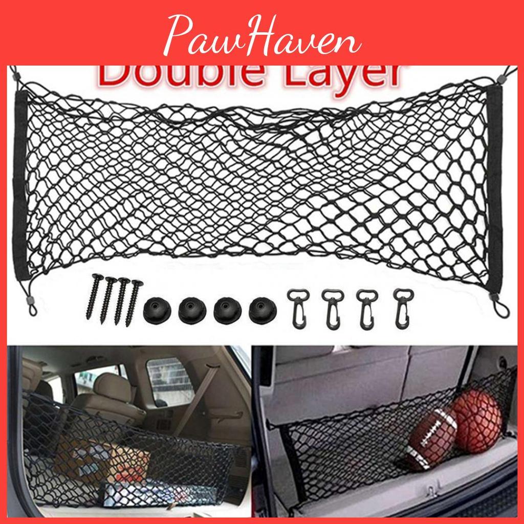 Trunk Car Universal Auto Cargo Storage Organizer Net Bag Mesh Luggage Holder