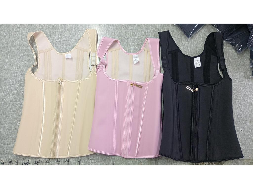 Platinum Edition Latex Waist Trainer: 15 Steel Bone Tummy Control Vest