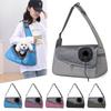 Ultralight Breathable Mesh Pet Crossbody Bag for Puppies and Kittens - Convenient and Comfortable Outing Bag.