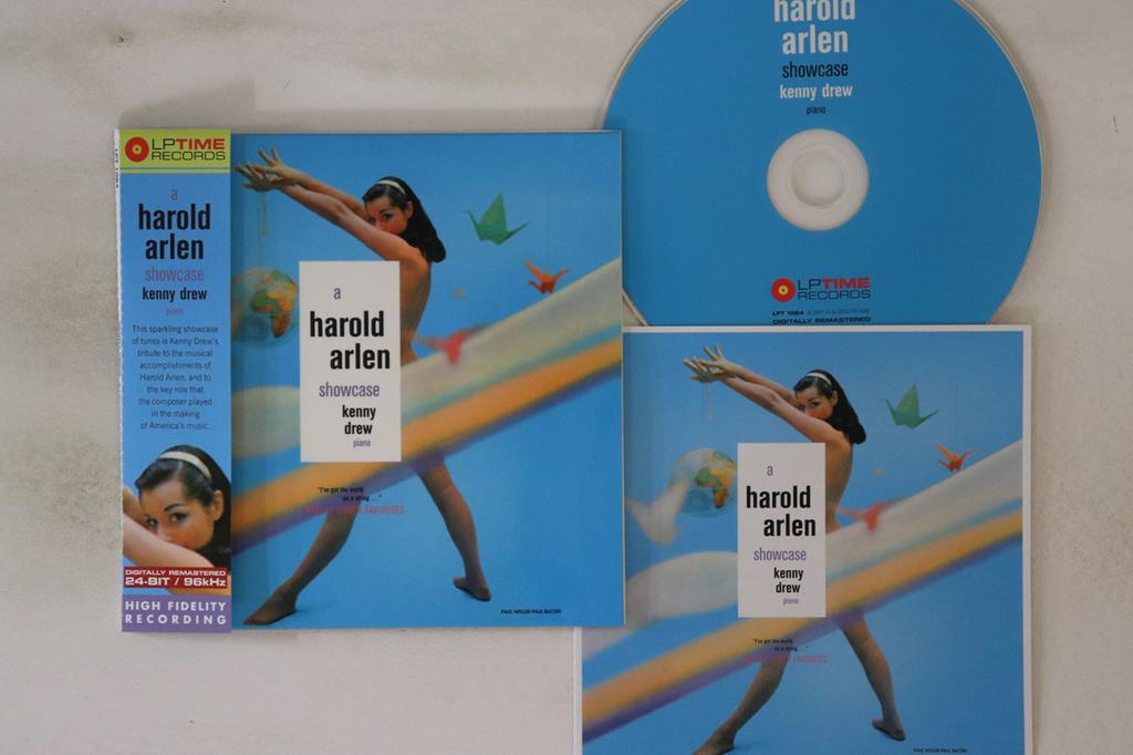 CD KENNY DREW  A Harold Arlen Showcase LPT1064 LPTIME 2009 Spain Obi Jazz Used