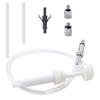 Gear Lube Pump with Metal Adapters Lower Unit Gear Oil Pump Lower Unit Oil Drain Tool Set for Marine Lower Unit Boat Gear Lube