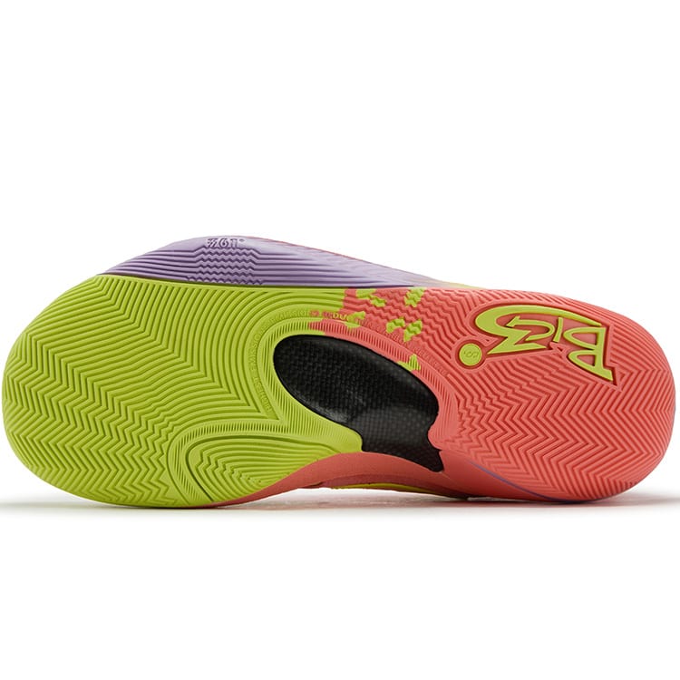 361 BIG3 6.0 Pro Low Top Basketball Shoes Men's Starfish Pink 672521103F-1