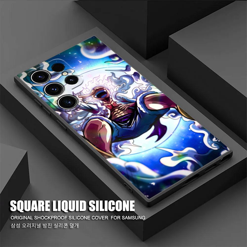 One Piece Luffy Adventure King Phone Case For Samsung Galaxy S25 S24 S23 S20 S21 FE S26 S22 Ultra S26 Plus S25FE Silicone Cover