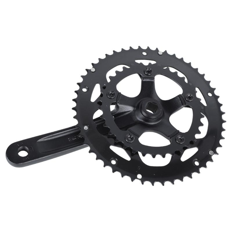Road Bicycles Crankset 50/34T Chainwheel Folding Bikes Chainring 8/9 Speed Double Plate Crank 170mm