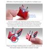 Metal Round Bar Chamfering Tool With Hole Positioning Guide Center Hole Locator For DIY And Hobbies Projects