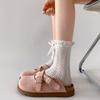 Schoenen Vrouw 2026 Verhoogde Interne Dames Pantoffels Bedekken Teen Platform Nieuwe Slippers Mary Janes Retro Schoenen Verhoogde Interne