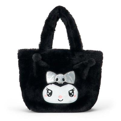 Sanrio Kuromi Fur Tote Bag Japan NEW Sanrio Characters