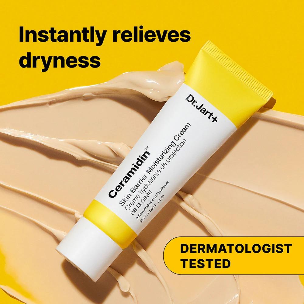 Dr.Jart+ Ceramidin Skin Barrier Moisturizing Cream Deep Hydration Long Lasting 50ml