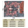Black Widows Warm Soft Blanket  Kids Plush Throw Blanket Novelty Couch Bed Flannel Bedspread Sofa Bed Cover