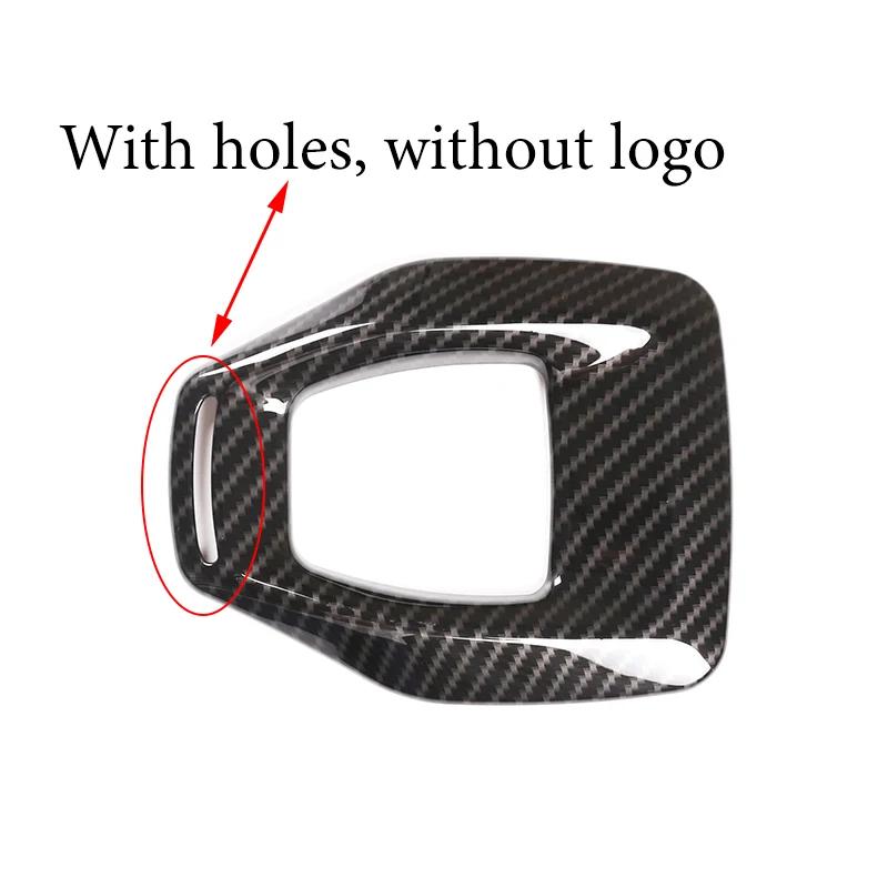 For Alfa Romeo Stelvio 2020 2025 ABS Carbon Fiber Car Center Console Gear Shift Panel Frame Cover Trim Interior Accessories