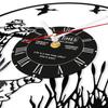 Custom Hunter Vinyl Record Wall Clock For Man Cave Bedroom Hunting Artwork Personalized Wall Watch Retro Music Disk Craft Clock