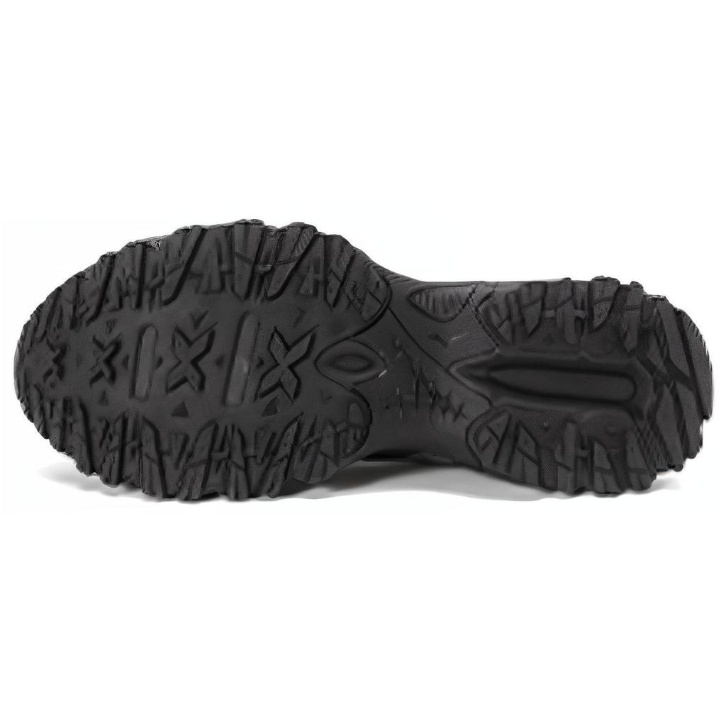 Mizuno Tissu Cuir Cuir Synthétique Confortable Polyvalent Respirant Chaussures Décontractées Basse Tige Chaussures Décontractées Unisexe Noir Gris D1GH222804