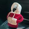 1PCS Hoodie Car Gear Shift Cover Fashion Gearshift Hoodie Car Gear Shift Knob Cover Manual Handle Gear Sweatshirt Shark Frog
