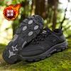 (fleece and Thicker) Autumn and Winter Large Size Shoes Outdoor Hiking Shoes Men's Low-top Lace-up Casual Sports Shoes