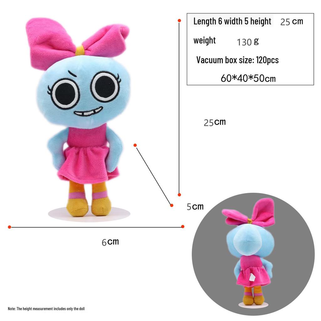 Dandy's World Plush Toy Doll - Cartoon Game Peripheral
