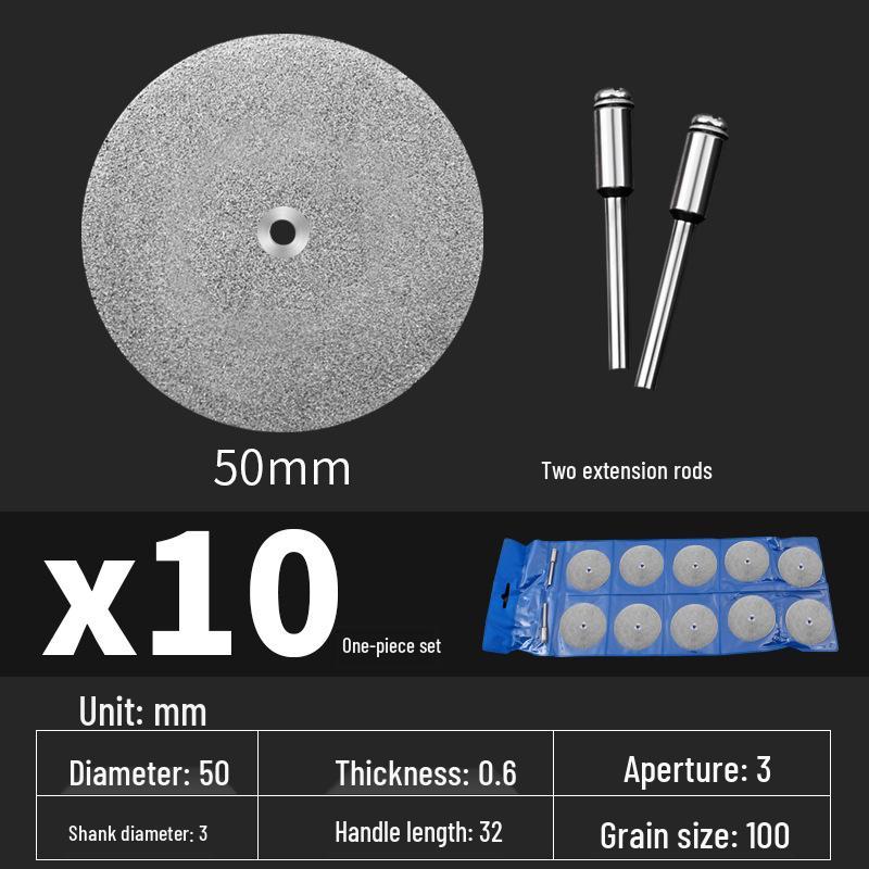 Jade Glass Diamond Abrasive Grout Cleaning Mini Saw Blade, Electric Grinding Disc