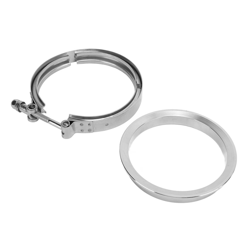 5.75in Exhaust Downpipe Flange Clamp Replacement for Borg Warner S400 S480 S463 S467 T6 Turbo