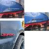 3D Car Styling Sport Letters car Hood Fender trunk Rear Bonnet Nameplate Decal Emblem Badge Sticker for Accord Civic Passport CRV