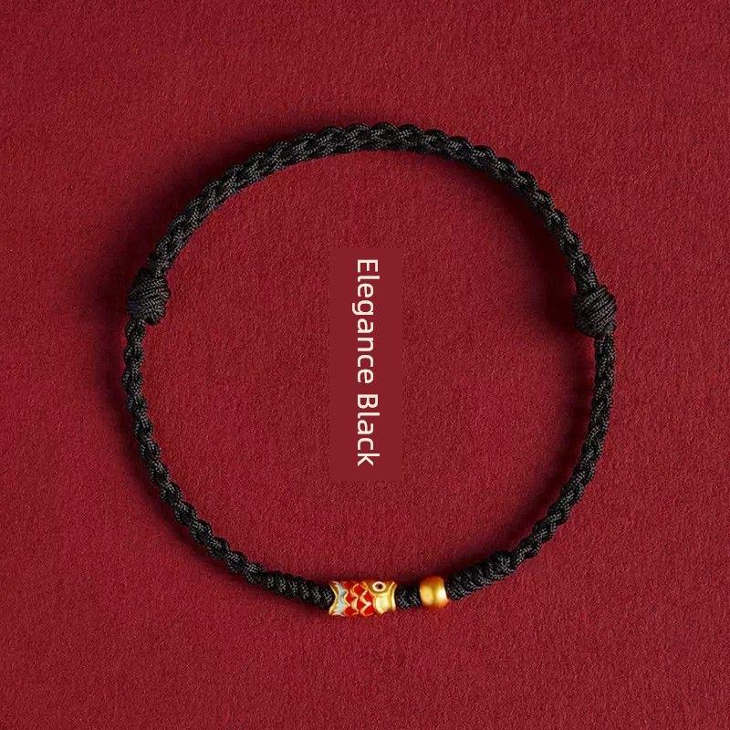 

Гора Путо Оригинальные Товары Приземлились Удача Браслет с Кои Ручной работы Светло-красный Ручной ремешок Год рождения Вступительные экзамены в аспирантуру Мужской Elegance Black (censer passed)