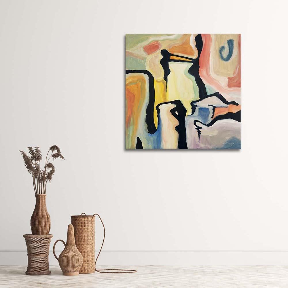 Canvas print, Pastel Abstraction