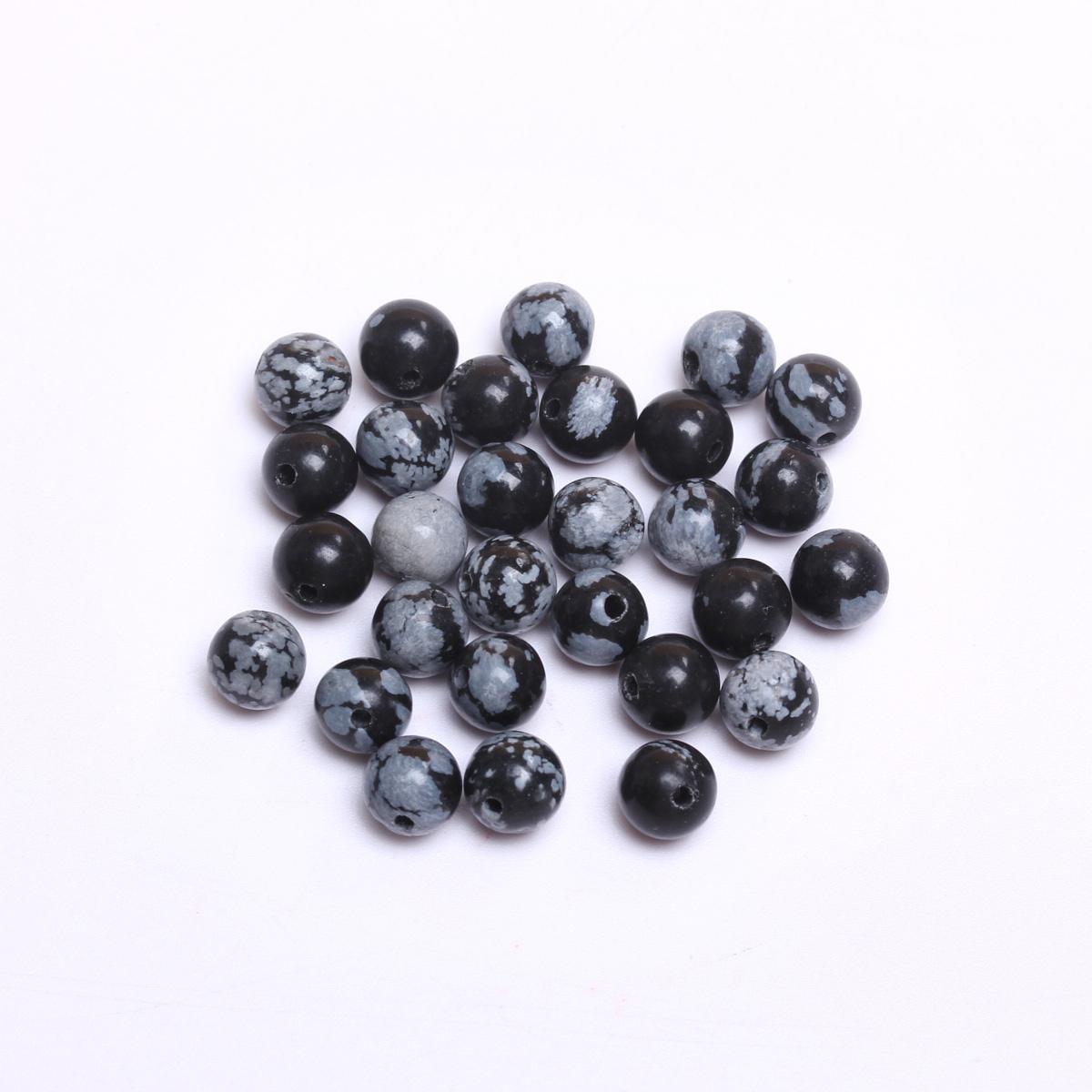 

Изготовление ювелирных изделий натуральный для ожерелья браслет новый снежинка разделитель свободные бусины своими руками 4 6 8 10 12 мм камень 6mm about 30Pcs