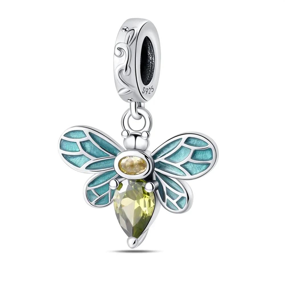 Serie Charmscoppergreen Ciondolo Foglia di Monstera Perline Originali per Braccialetti per Donne Creazione di Gioielli Regali