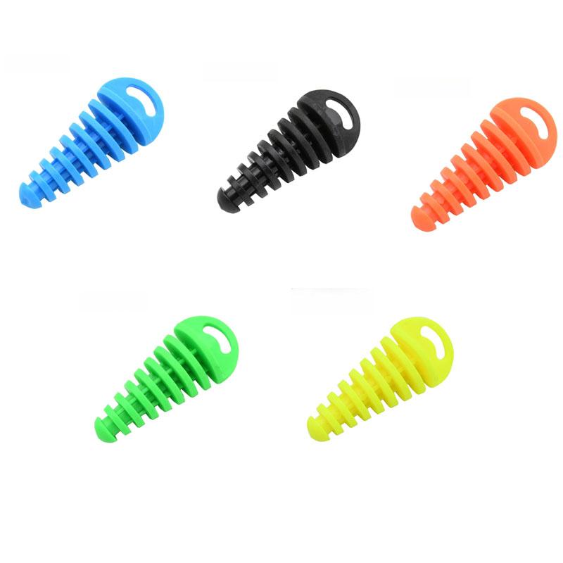 1PCS Motorbike exhaust plugs Muffler cleaning Pipe protectors Motocross tailpipes Rubber exhaust valves Mobile exhaust silencers