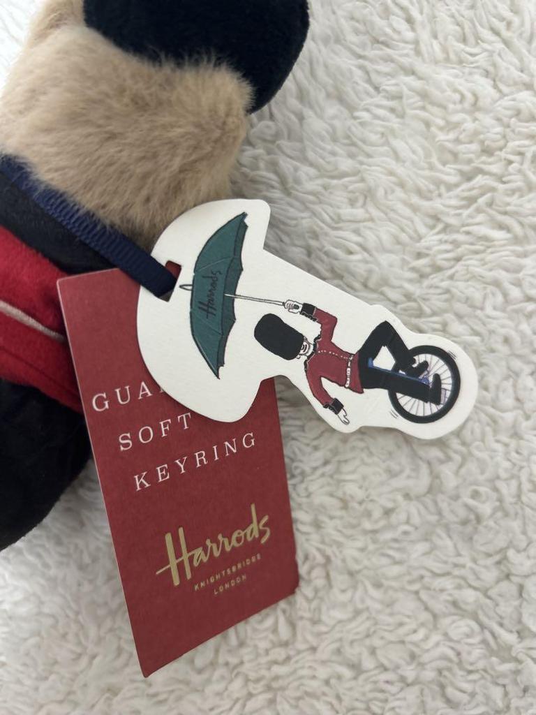 [USED] Harrods Exclusive Guardsman Teddy Bear with tag