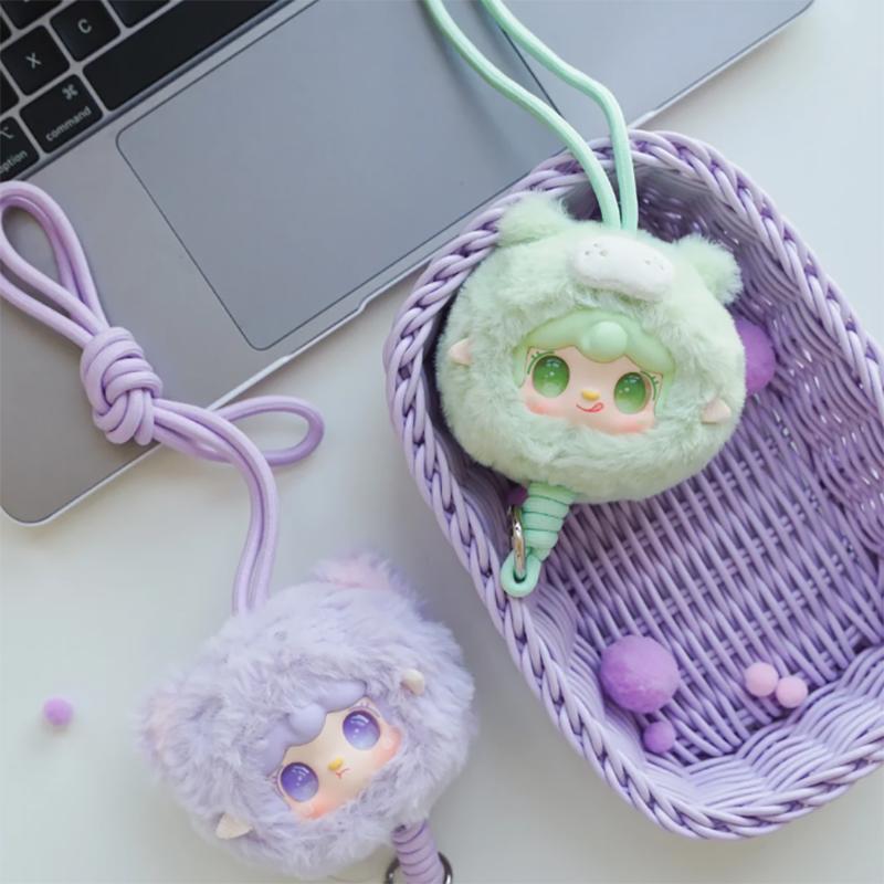 Neue Anhänger Handy Lanyard Serie Vinyl Mini Blind Box Niedliche Deko Sammlung Figur Kind Beste Freundin Mädchen Geburtstagsgeschenk Puppe