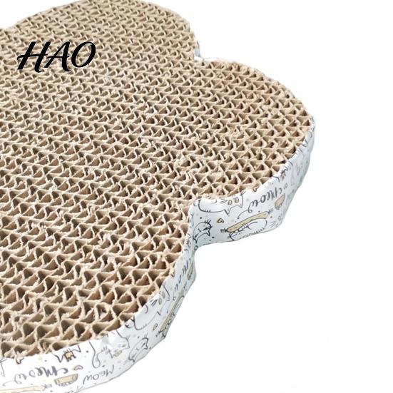 Cat Scratching Board Scratcher Eco-friendly Compact Corrugated Paper Higher Save Space Density Pad for Family