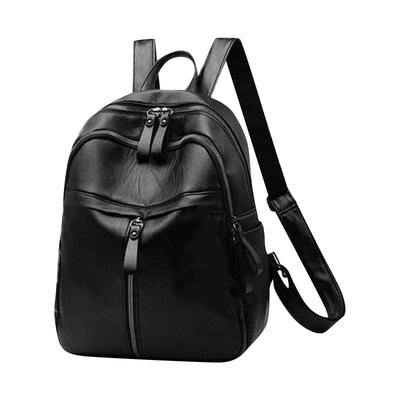 Fashionable PU Backpack. Casual Large Capacity Outdoor Travel Bag. College  Travel Bag. Mommy