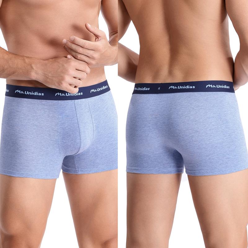 6pcs Boxers Sous-vêtements Homme Coton Slips Homme Sexy Lettre Bande Élastique Sous-vêtements Pour Homme Caleçons