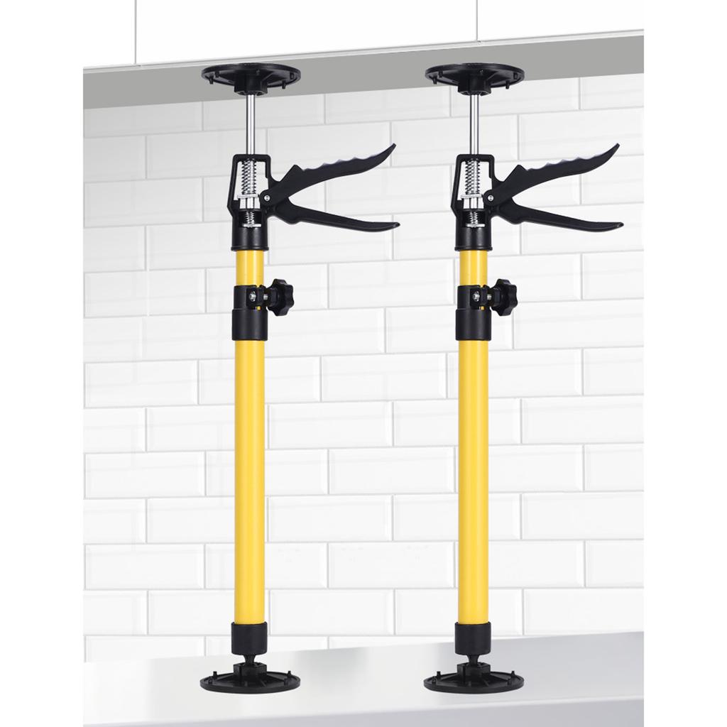 Multipurpose Adjustable Rod for Cabinets Bookshelves Closets Sturdy Construction Tool Releases Setups Telescopic Poles