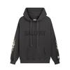 GALLERY DEPT Hoodie Men Women Oversized Cotton Fleece Pullover Sweatshirt Streetwear Loose Fit Long Sleeve