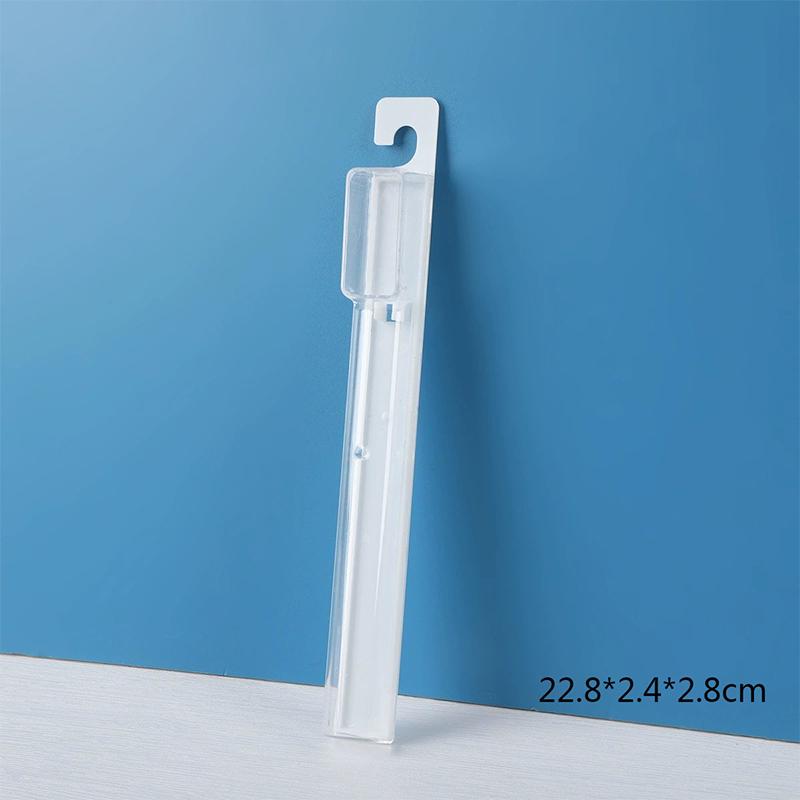 Portable Dustproof Toothbrush Storage Box Outdoor Travel Transparent Plastic Toothbrush Holder Toothpaste Storage And Organizer