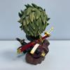 Straw Hat Luffy & Zoro Pink Sitting Pose Trendy Toy Figure - Boxed Car Ornament