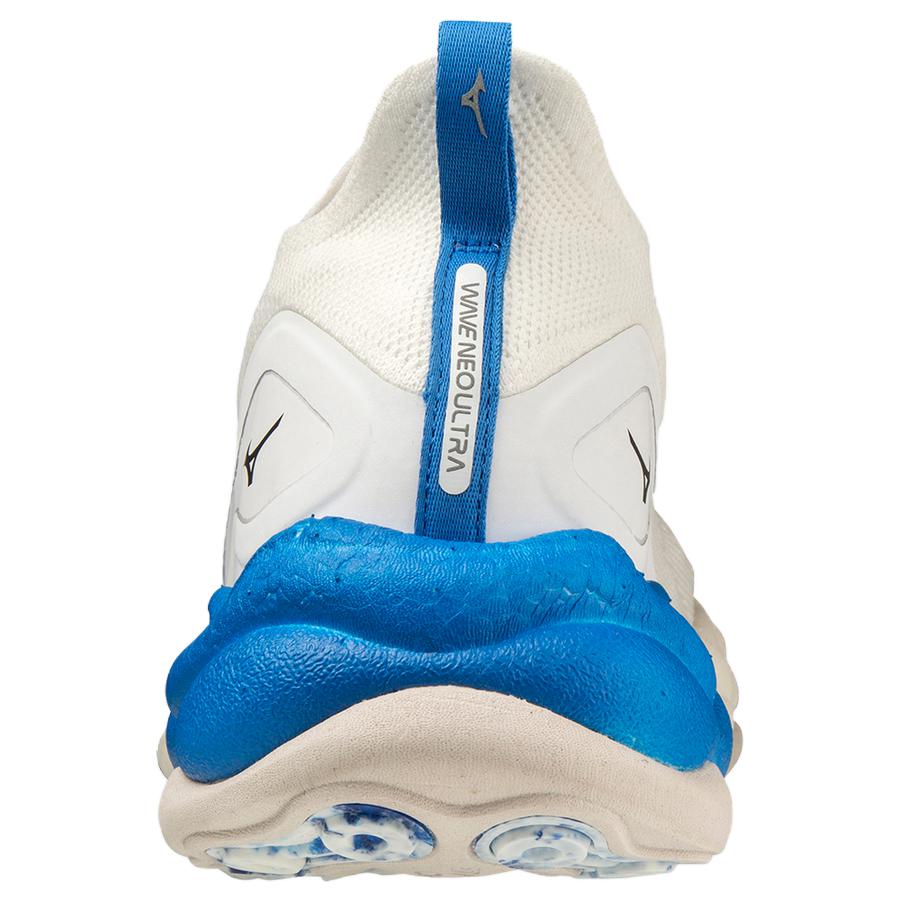 Mizuno Wave Neo Ultra Fashion Comfortable Non-Slip Durable Mid-Top Casual Running Shoes Men Running Shoes White Blue J1GC223401