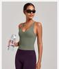 Cross-Strap Quick-Dry Yoga Vest: Versatile Running Sports Top with Stylish Back Design