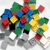 50pcs DIY Building Blocks 2*2 Figure Bricks Ceramic Tile 2x2 Educational Creative MOC Bricks 3068 Smooth Flat Tiles Toys