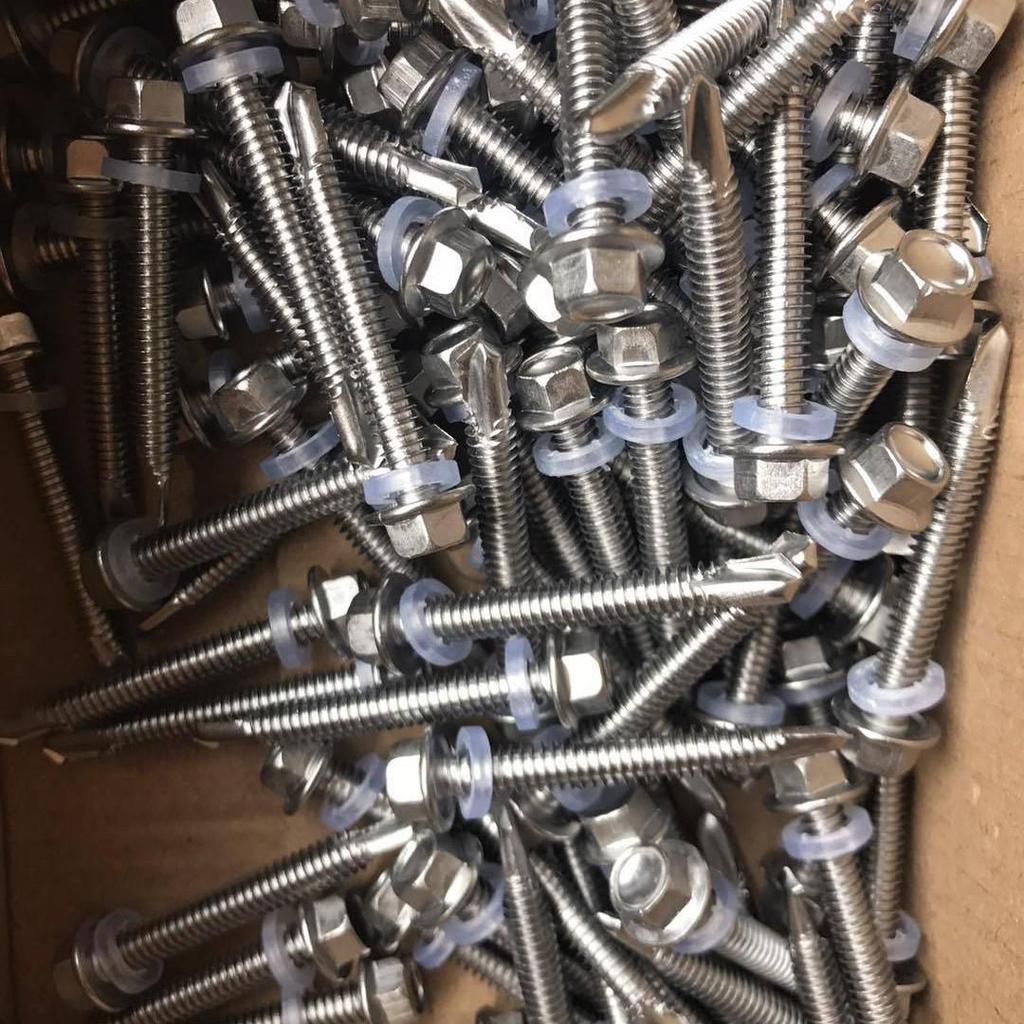 Hex Head Stainless Steel Swallow Tail Screw for Color Steel Tile (M5.5 6.3)